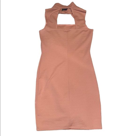 𝅺HOT gal halter style dress with front and back cutouts size medium - Picture 3 of 5